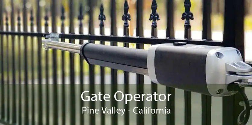 Gate Operator Pine Valley - California
