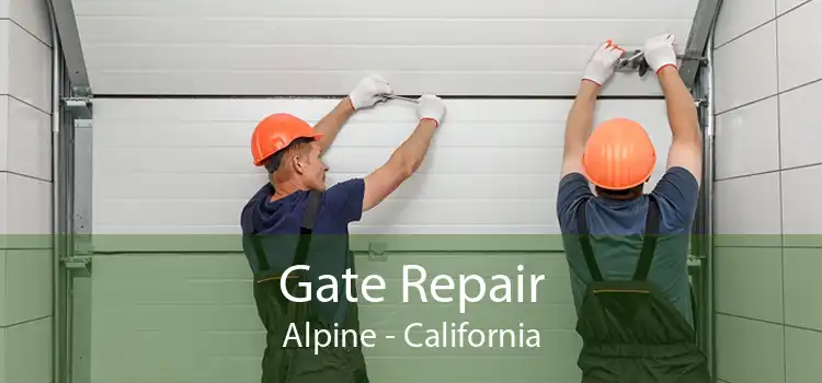 Gate Repair Alpine - California