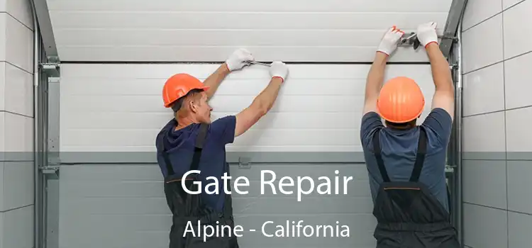 Gate Repair Alpine - California