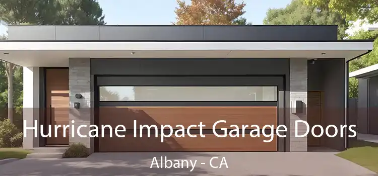  Hurricane Impact Garage Doors Albany - CA
