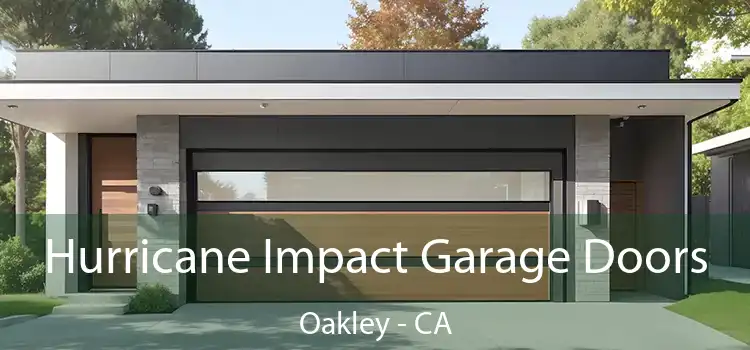  Hurricane Impact Garage Doors Oakley - CA