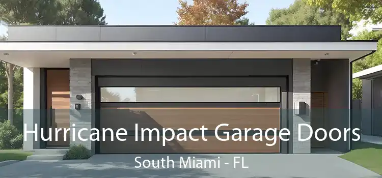  Hurricane Impact Garage Doors South Miami - FL