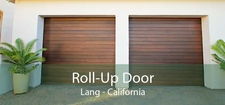 Roll-Up Door Lang - California