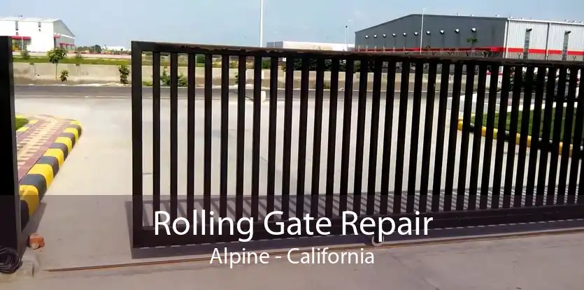 Rolling Gate Repair Alpine - California
