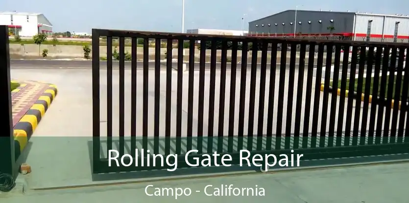 Rolling Gate Repair Campo - California