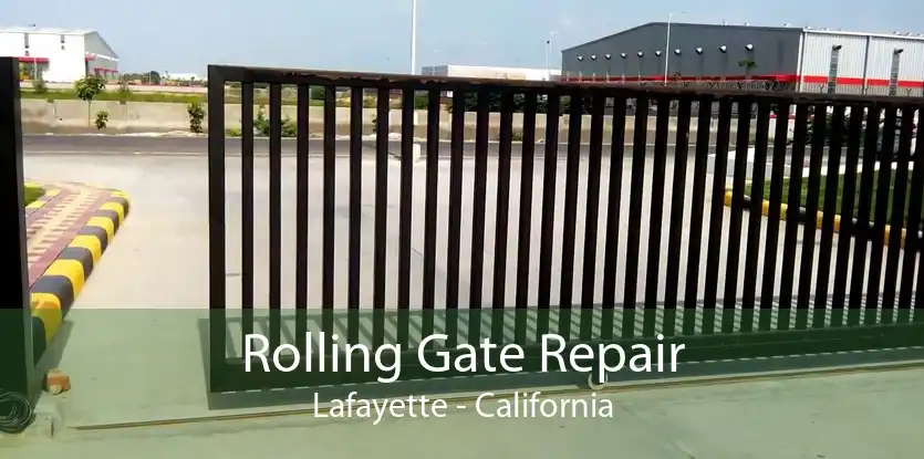 Rolling Gate Repair Lafayette - California