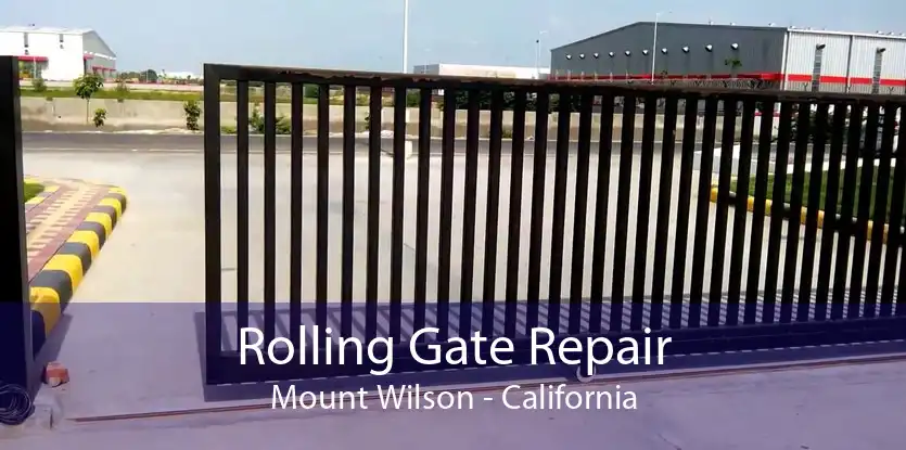 Rolling Gate Repair Mount Wilson - California