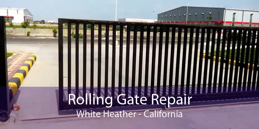 Rolling Gate Repair White Heather - California