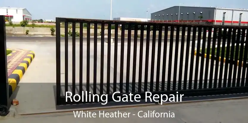 Rolling Gate Repair White Heather - California