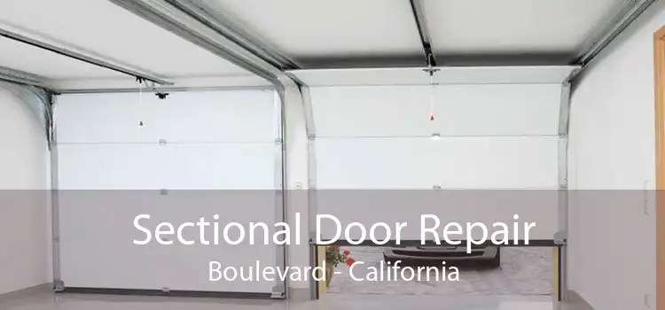 Sectional Door Repair Boulevard - California