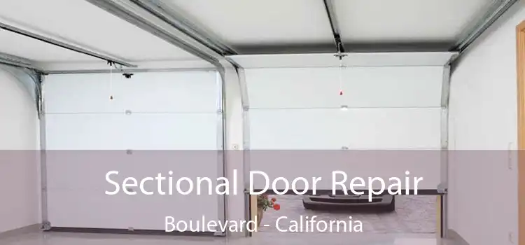 Sectional Door Repair Boulevard - California