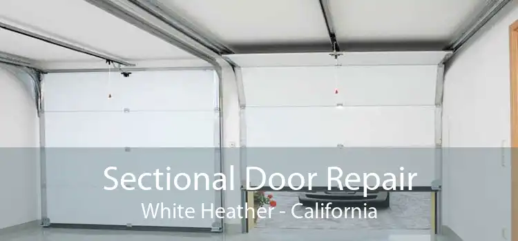 Sectional Door Repair White Heather - California