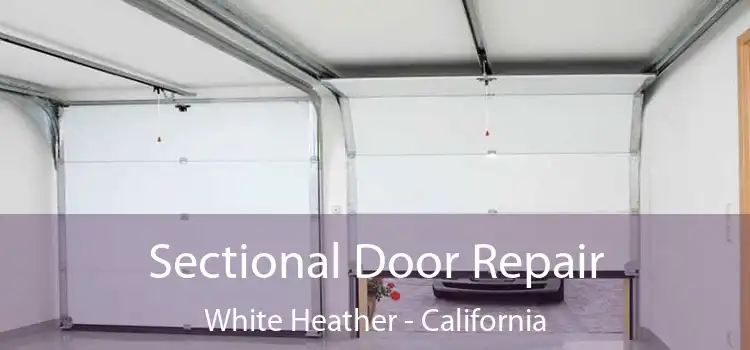 Sectional Door Repair White Heather - California