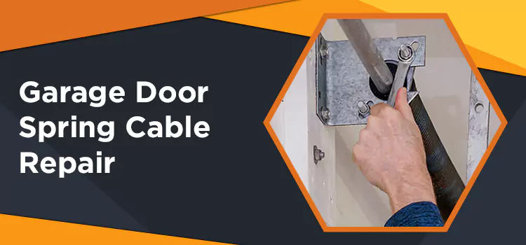 Garage Door Spring Cable Repair in Tacoma