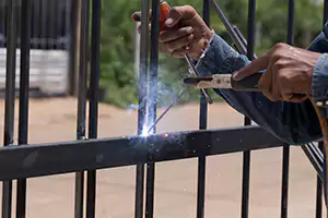 Metal Gate Latch Repair in Pinecrest
