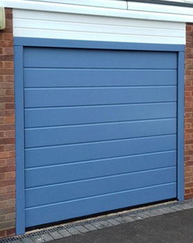 Sectional Door Repair White Heather